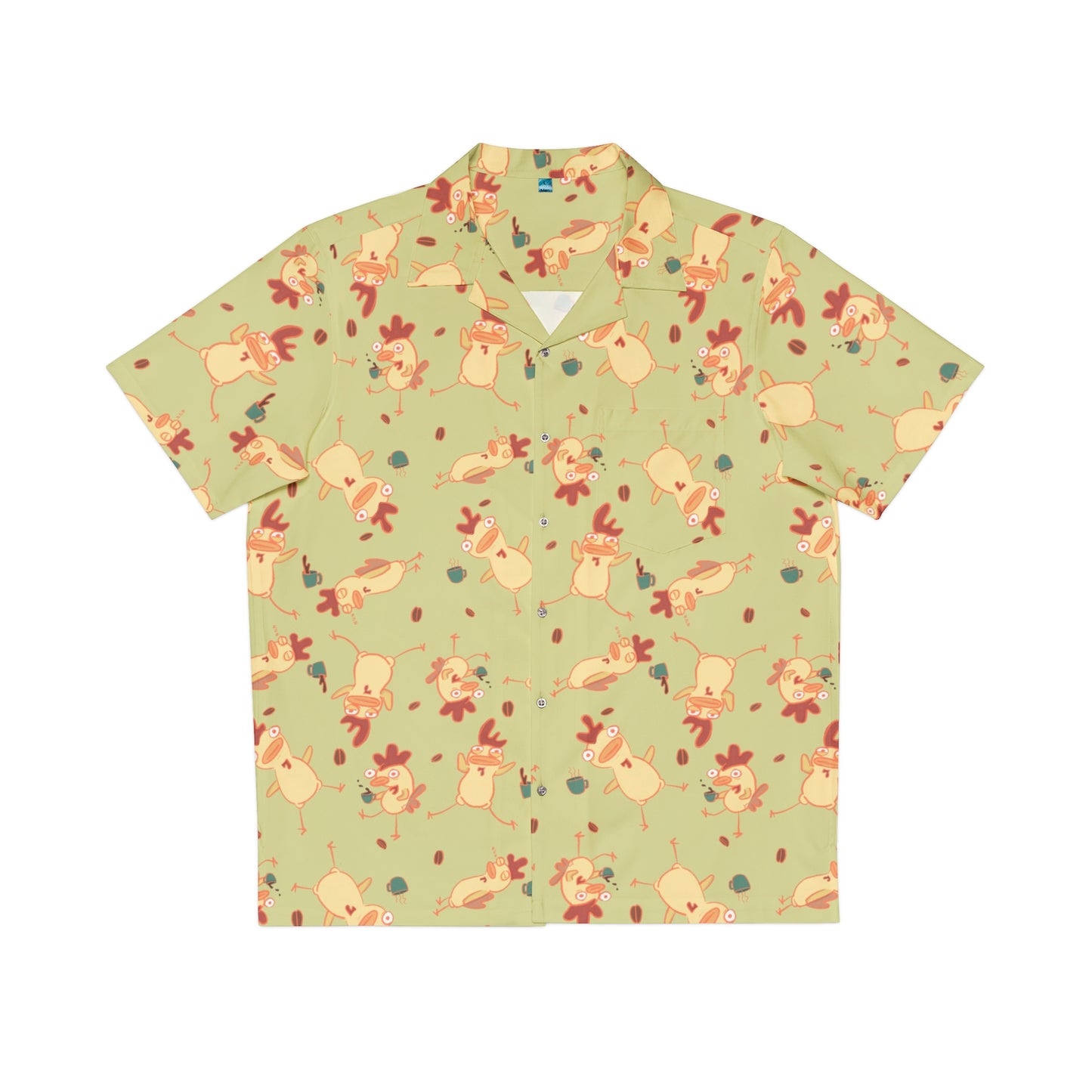 Chicken and Bean Aloha Shirt