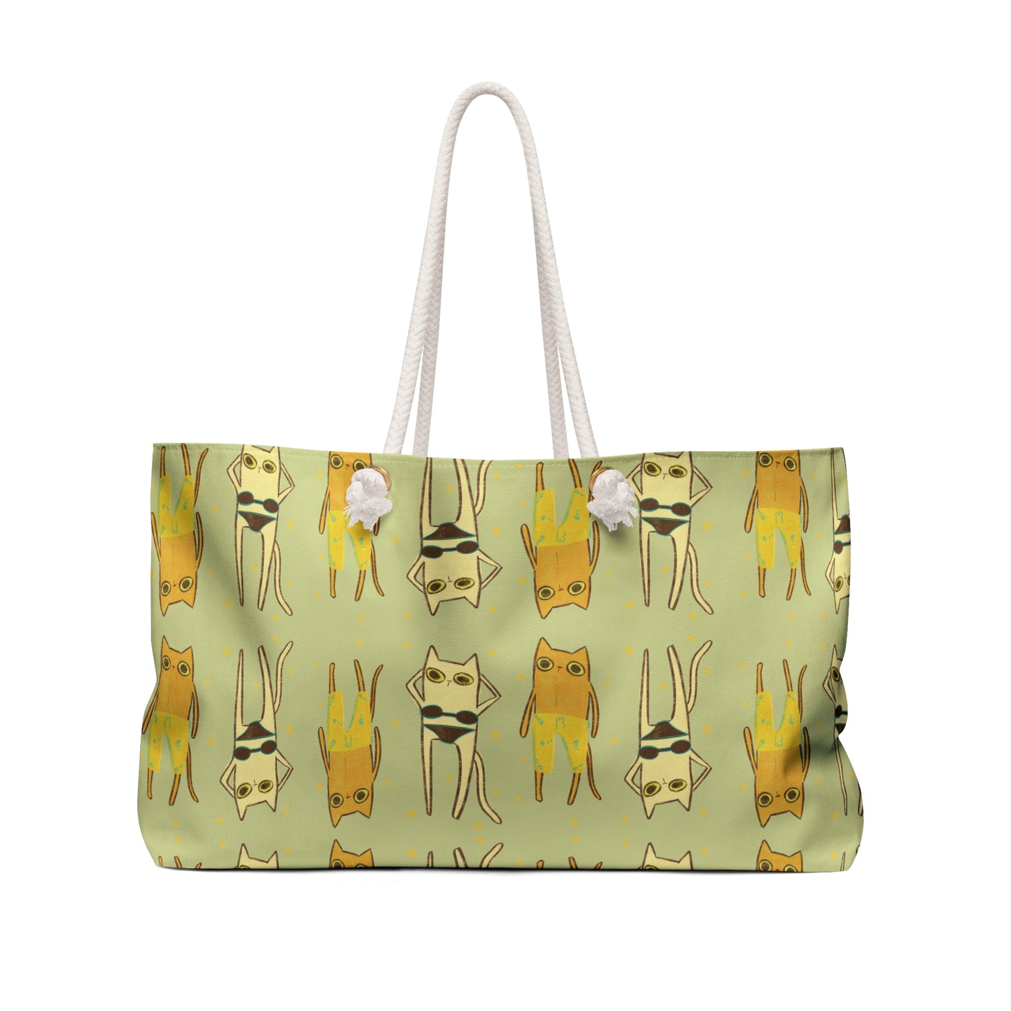 Purrrfect Day Beach Bag