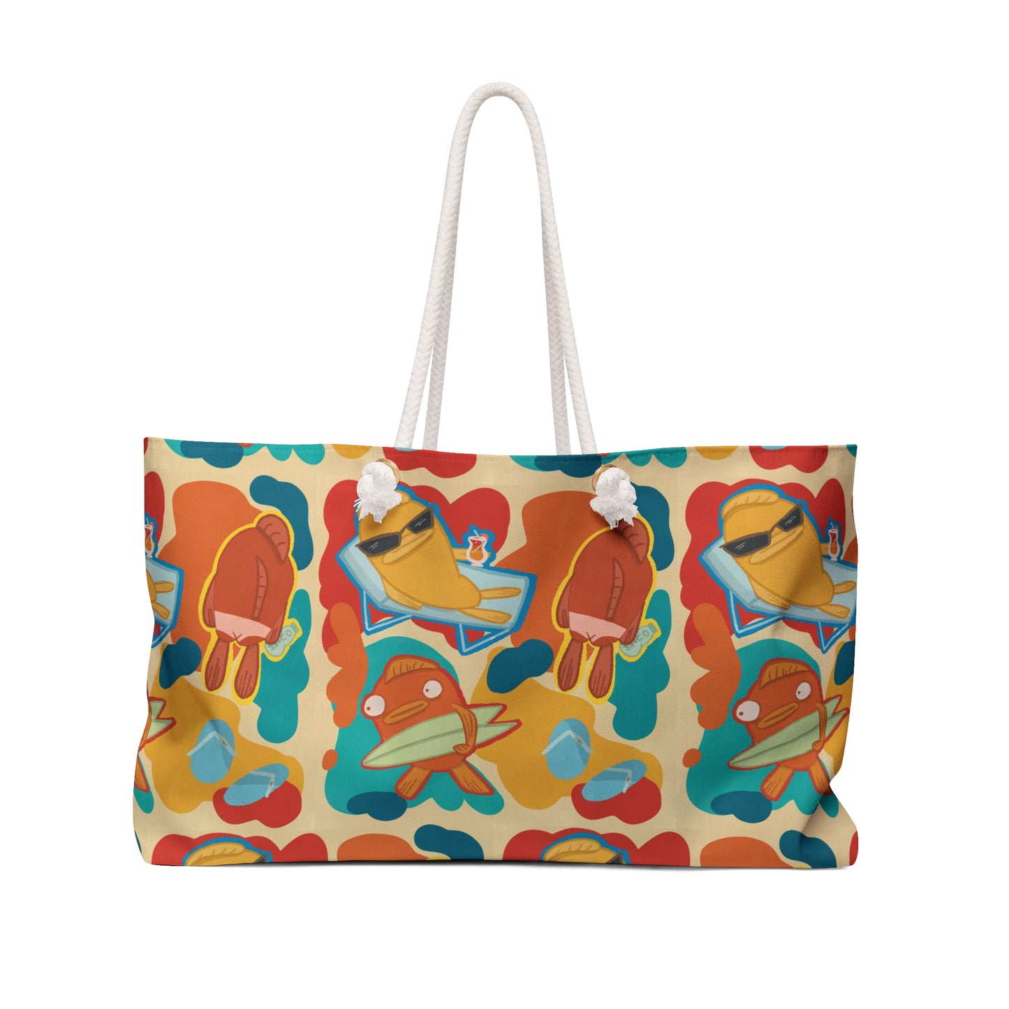 Groovy Summer Beach Bag