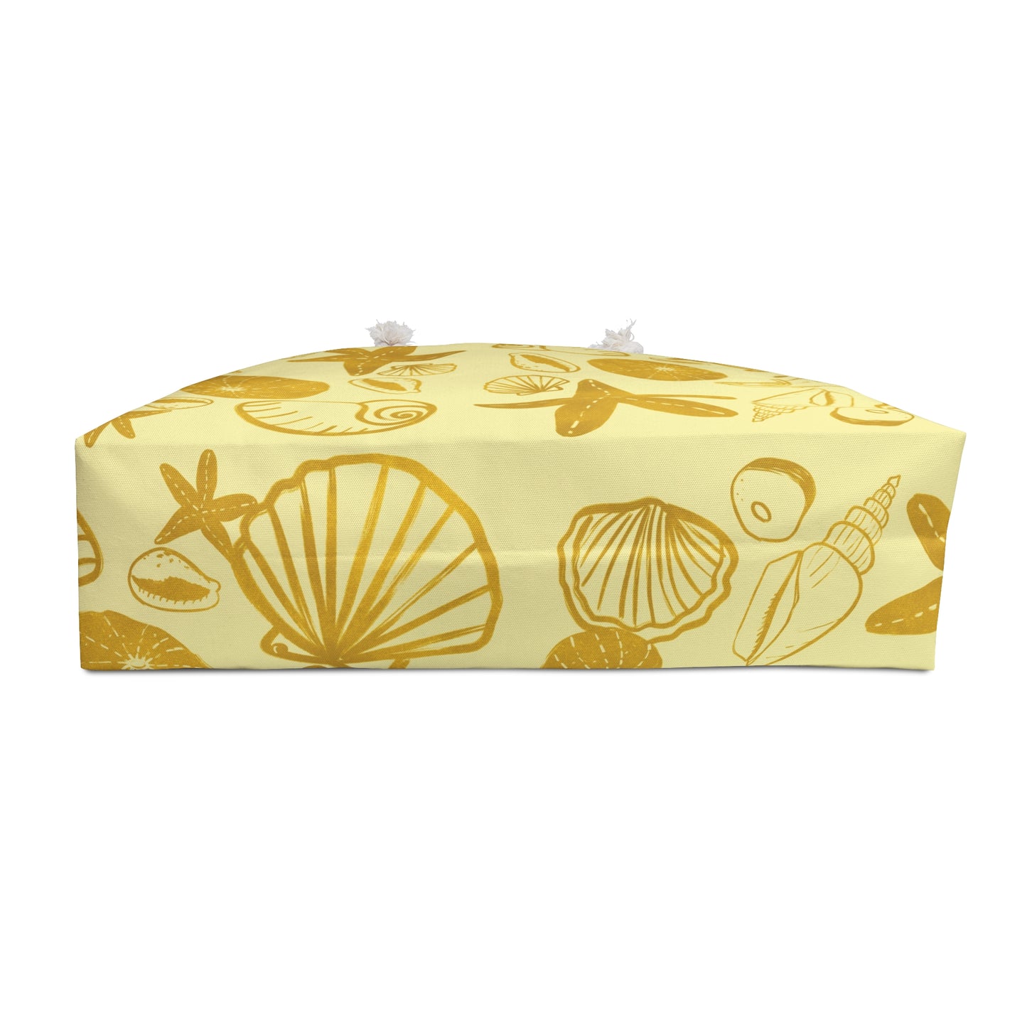 Shell Diver Beach Bag in Mustard Yellow