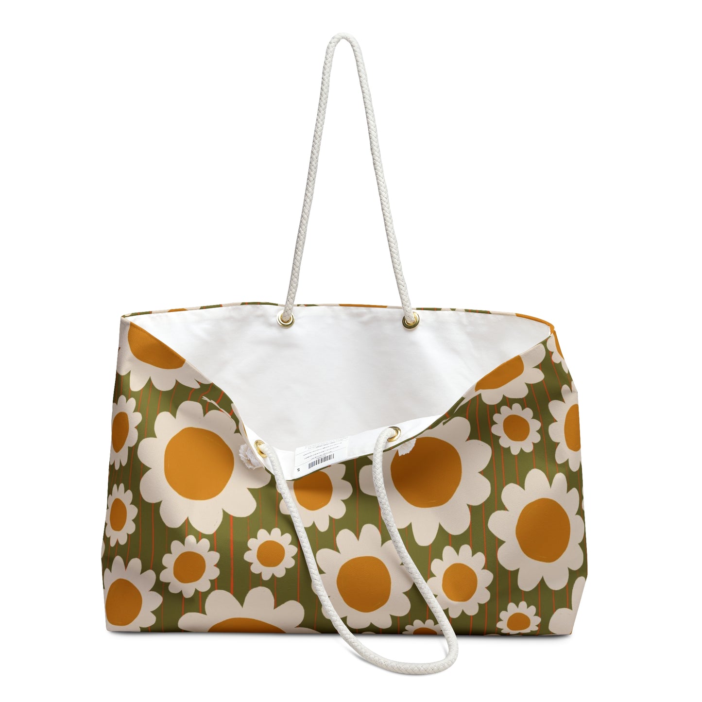 Flower Power Beach Bag