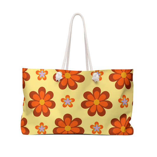 Groovy Bloom Beach Bag