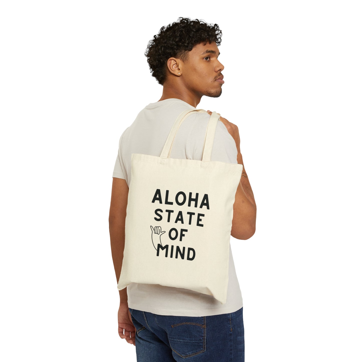 Aloha State of Mind Canvas Tote Bag