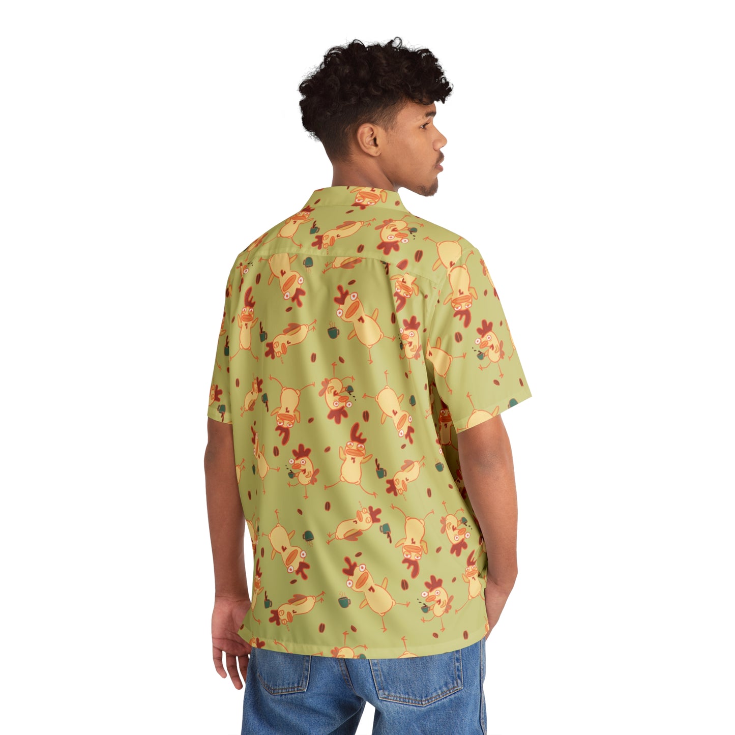 Chicken and Bean Aloha Shirt