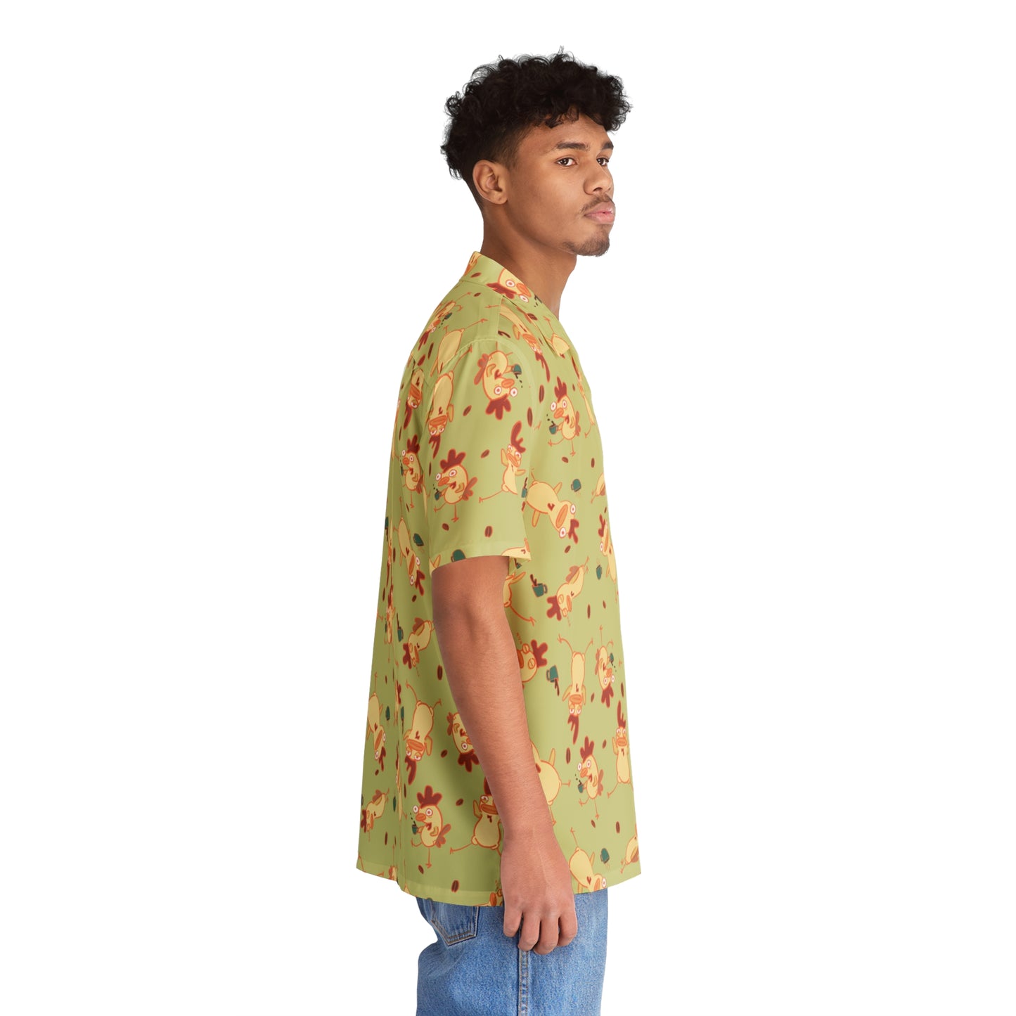 Chicken and Bean Aloha Shirt