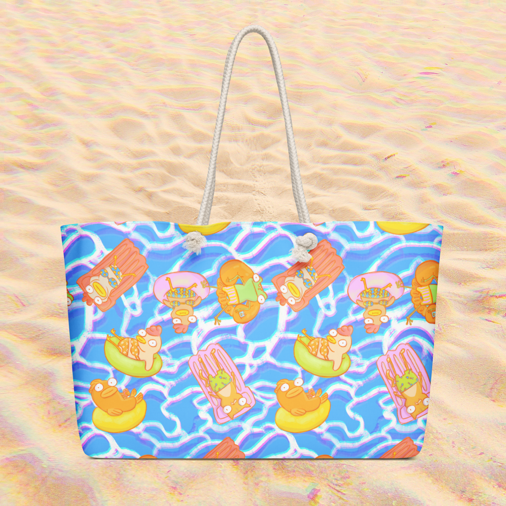 Floaty Friends Beach Bag