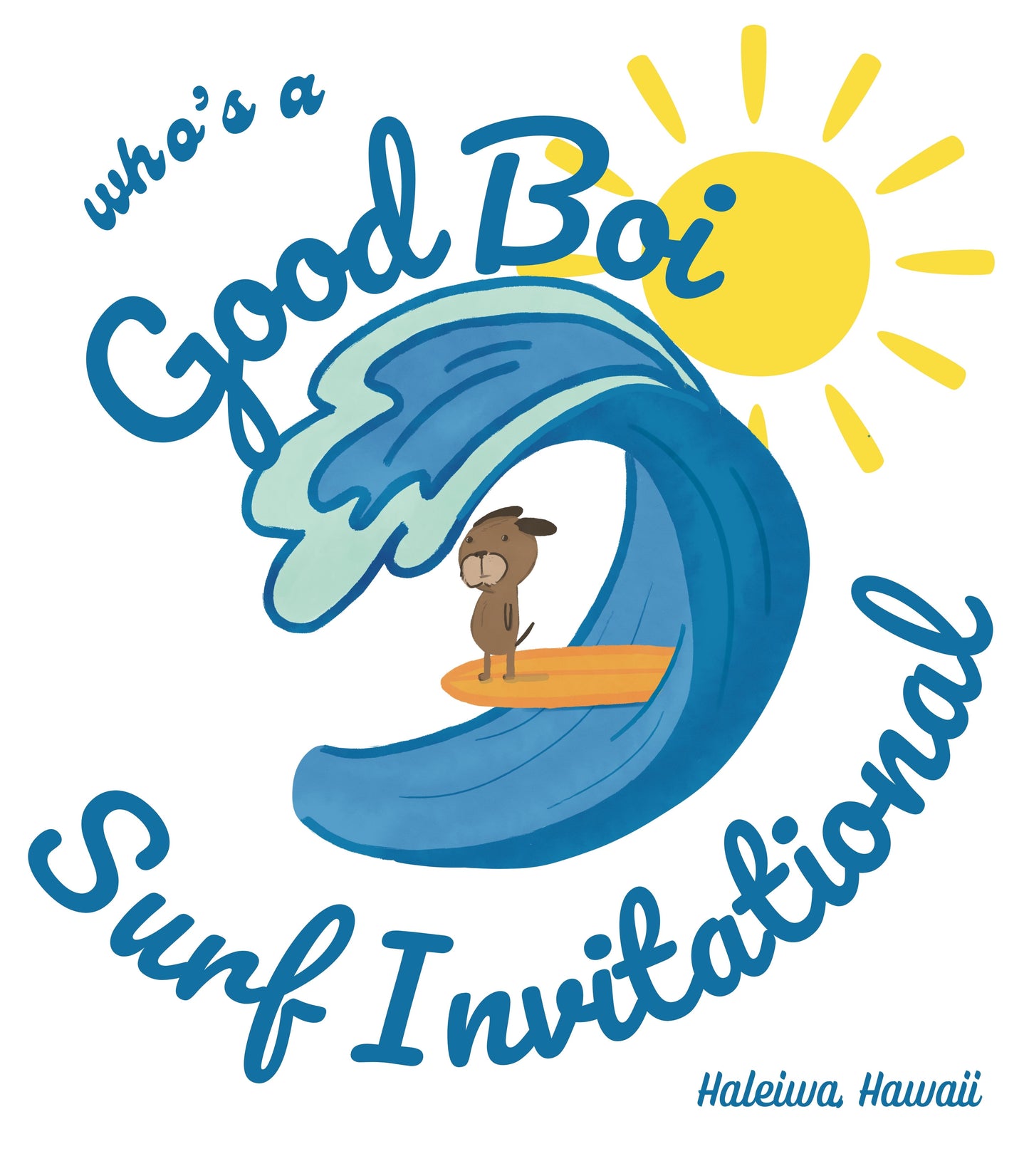 Good Boi Surf Invitational T-Shirt