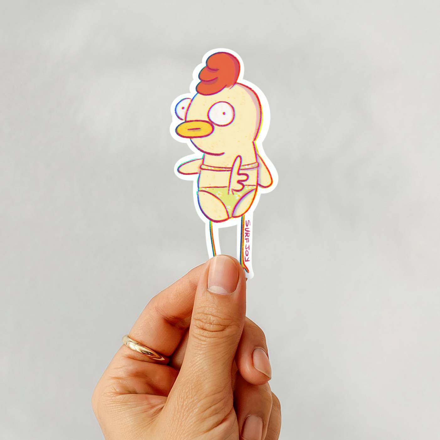 Suns out Buns out Vinyl Sticker