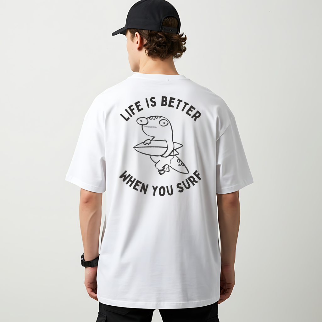 Life is better when you surf T-shirt