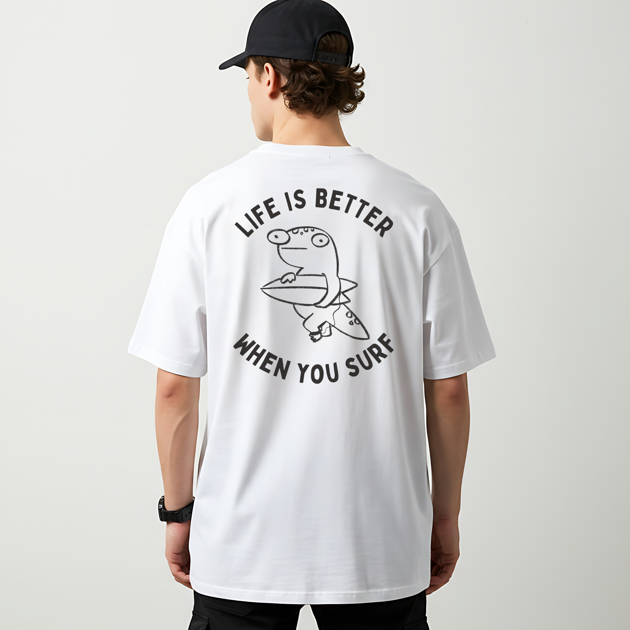 Life is better when you surf T-shirt
