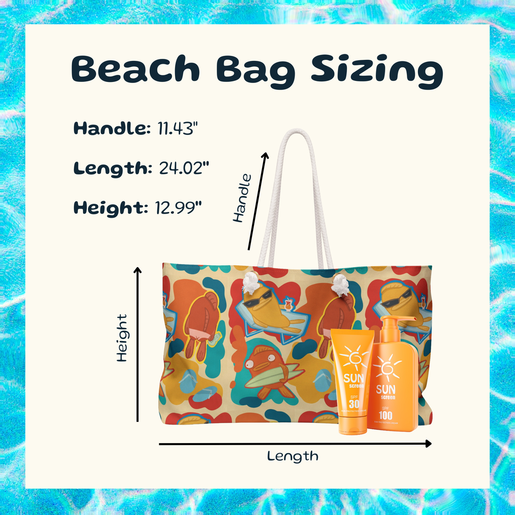 Groovy Beach Bag
