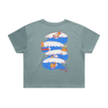 Party Wave Crop Top