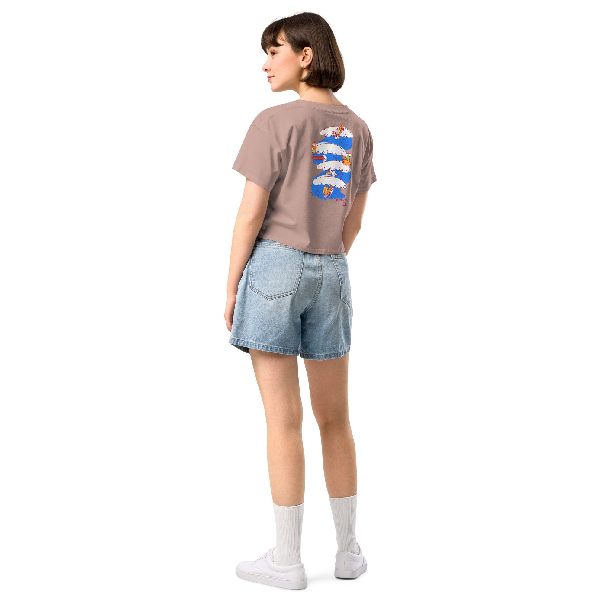 Party Wave Crop Top